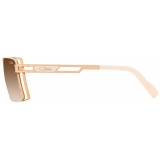 Cazal - Vintage 9111 - Legendary - Bianco Latte Oro - Occhiali da Sole - Cazal Eyewear