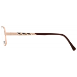 Cazal - Vintage 1288 - Legendary - Bordeaux Rose Gold - Optical Glasses - Cazal Eyewear