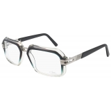 Cazal - Vintage 6004 - Legendary - Oliva Argento - Occhiali da Vista - Cazal Eyewear