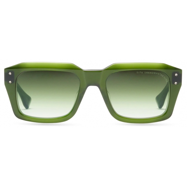 DITA - Grandmaster-Nine - Crystal Black Moss Dark Green - DTS464 - Sunglasses - DITA Eyewear