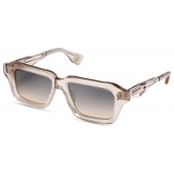 DITA - Detron - Khaki Crystal Grey Apricot Gradient - DTS459 - Sunglasses - DITA Eyewear