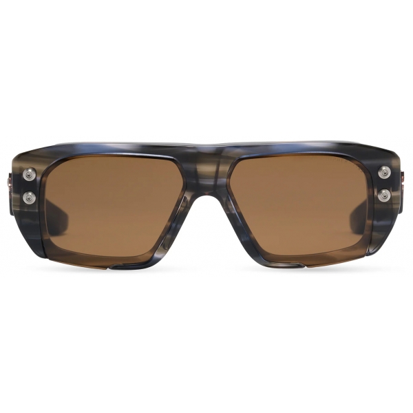 DITA - Hypher-1183 - Inquinamento Cosmico Oro Bianco Spazzolato Marrone - DTS466 - Occhiali da Sole - DITA Eyewear