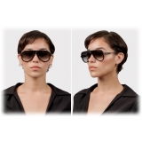 DITA - Grand-Decade - Matte Black Dark Grey Gradient - DTS460 - Sunglasses - DITA Eyewear