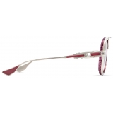 DITA - Grand-Decade - Vortice Viola Intenso Argento - DTS460 - Occhiali da Sole - DITA Eyewear