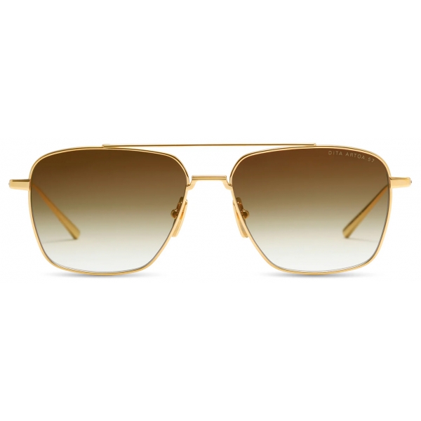 DITA - Artoa.57 - Oro Giallo Marrone Sfumato - DTS181 - Occhiali da Sole - DITA Eyewear