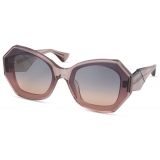 DITA - Kovaia - Luka Brown Dark Grey Peach Gradient - DTS721 - Sunglasses - DITA Eyewear