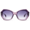 DITA - Kovaia - Prugna Trasparente Viola Sfumato - DTS721 - Occhiali da Sole - DITA Eyewear