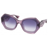 DITA - Kovaia - Translucent Plum Purple Gradient - DTS721 - Sunglasses - DITA Eyewear