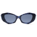 DITA - Aloure - Blue Tortoise Midnight Blue - DTS740 - Sunglasses - DITA Eyewear