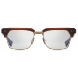 DITA - Statesman-Seven Optical - Matte Root Beer - Antique White Gold - DTX443 - Optical Glasses - DITA Eyewear