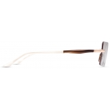 DITA - Eymori Optical - White Gold Golden Timber - DTX462 - Optical Glasses - DITA Eyewear