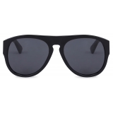 Moschino - Sunglasses with Black Lenses - Black - Moschino Eyewear