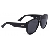 Moschino - Sunglasses with Black Lenses - Black - Moschino Eyewear