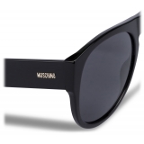 Moschino - Sunglasses with Black Lenses - Black - Moschino Eyewear