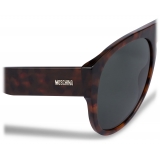 Moschino - Occhiali da Sole con Lenti Verdi - Tartaruga - Moschino Eyewear