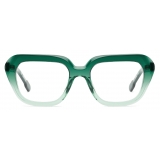 Portrait Eyewear - The New Romantic Green Gradient - Optical Glasses - Handmade in Italy