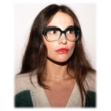 Portrait Eyewear - The New Romantic Green Gradient - Optical Glasses - Handmade in Italy