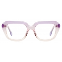 Portrait Eyewear - The New Romantic Lilac Gradient - Optical Glasses - Handmade in Italy