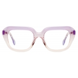 Portrait Eyewear - The New Romantic Lilac Gradient - Optical Glasses - Handmade in Italy