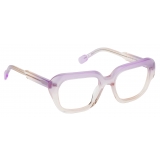 Portrait Eyewear - The New Romantic Lilac Gradient - Optical Glasses - Handmade in Italy