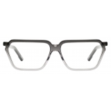 Portrait Eyewear - The Visionary Grey Gradient - Optical Glasses - Handmade in Italy - Exclusive