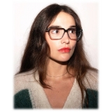 Portrait Eyewear - The Visionary Grey Gradient - Optical Glasses - Handmade in Italy - Exclusive