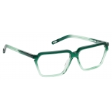 Portrait Eyewear - The Visionary Gradiente Verde - Occhiali da Vista - Realizzati a Mano in Italia