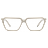 Portrait Eyewear - The Visionary Beige - Occhiali da Vista - Realizzati a Mano in Italia - Exclusive