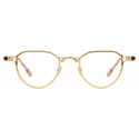 Portrait Eyewear - Sioux Gold Tortoise - Optical Glasses - Handmade in Italy - Exclusive Luxury