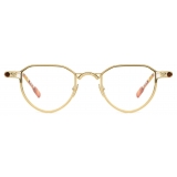 Portrait Eyewear - Sioux Gold Tortoise - Optical Glasses - Handmade in Italy - Exclusive Luxury