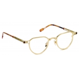 Portrait Eyewear - Sioux Gold Tortoise - Optical Glasses - Handmade in Italy - Exclusive Luxury