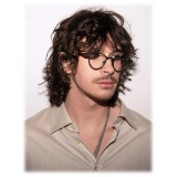 Portrait Eyewear - Sioux Nero Oro - Occhiali da Vista - Realizzati a Mano in Italia - Exclusive