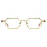 Portrait Eyewear - Cocteau Gold Tortoise - Optical Glasses - Handmade in Italy - Exclusive