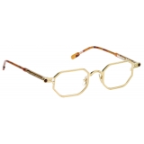 Portrait Eyewear - Cocteau Gold Tortoise - Optical Glasses - Handmade in Italy - Exclusive