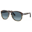 Persol - 649 - Original - Tartarugato  Marrone / Azzurro - Occhiali da Sole - Persol Eyewear