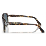 Persol - 649 - Original - Tartarugato  Marrone / Azzurro - Occhiali da Sole - Persol Eyewear