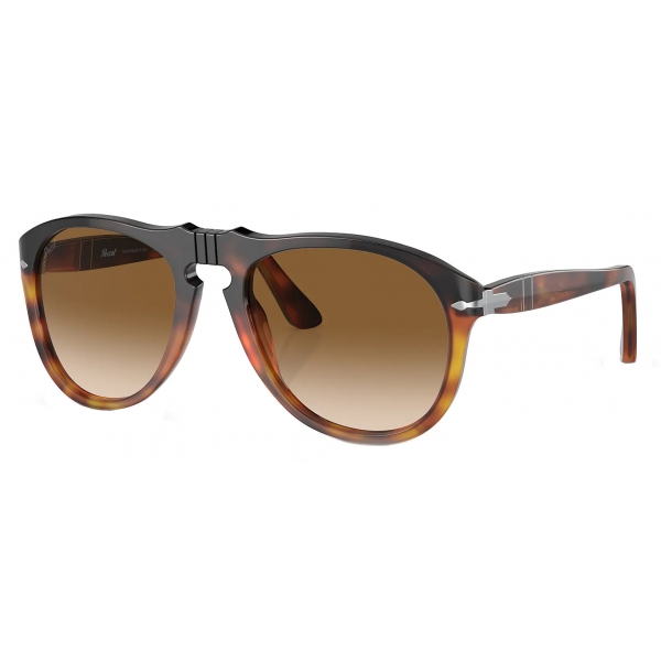 Persol - 649 - Original - Brown Tortoise / Gradient Brown - Sunglasses - Persol Eyewear