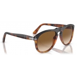 Persol - 649 - Original - Brown Tortoise / Gradient Brown - Sunglasses - Persol Eyewear