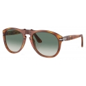 Persol - 649 - Exclusive - Terra di Siena / Gradient Green - Sunglasses - Persol Eyewear