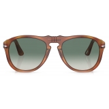 Persol - 649 - Exclusive - Terra di Siena / Sfumato Verde - Occhiali da Sole - Persol Eyewear