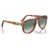 Persol - 649 - Exclusive - Terra di Siena / Sfumato Verde - Occhiali da Sole - Persol Eyewear