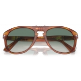 Persol - 649 - Exclusive - Terra di Siena / Sfumato Verde - Occhiali da Sole - Persol Eyewear