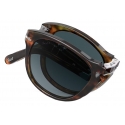 Persol - 714SM - Steve McQueen - Caffè / Celeste Sfumato Blu Scuro - Occhiali da Sole - Persol Eyewear