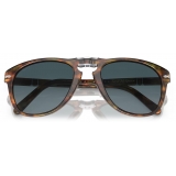 Persol - 714SM - Steve McQueen - Caffe / Light Blue Gradient - Sunglasses - Persol Eyewear