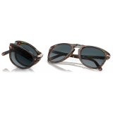 Persol - 714SM - Steve McQueen - Caffe / Light Blue Gradient - Sunglasses - Persol Eyewear