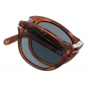 Persol - 714SM - Steve McQueen - Terra di Siena / Celeste Sfumato Blu Scuro - Occhiali da Sole - Persol Eyewear