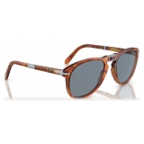 Persol - 714SM - Steve McQueen - Terra di Siena / Celeste Sfumato Blu Scuro - Occhiali da Sole - Persol Eyewear