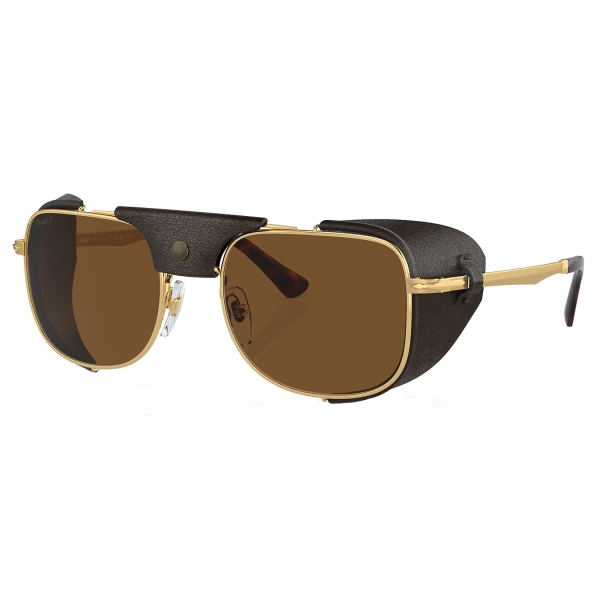 Persol - PO1013SZ - Gold / Polar Brown - Sunglasses - Persol Eyewear