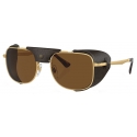 Persol - PO1013SZ - Gold / Polar Brown - Sunglasses - Persol Eyewear