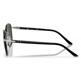 Persol - PO1015SJ - Silver Black / Green - Sunglasses - Persol Eyewear